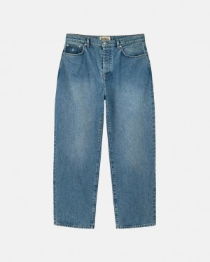 Men's Stussy Big Ol' Jean Denim Blue Ireland | SDA-5721