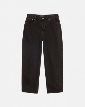 Women's Stussy Big Ol' Jean Denim Pants Black Ireland | ECS-5164