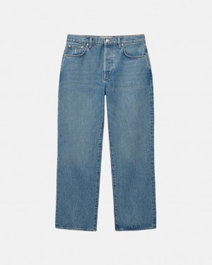 Women's Stussy Classic Jean Denim Pants Blue Ireland | UMX-2960