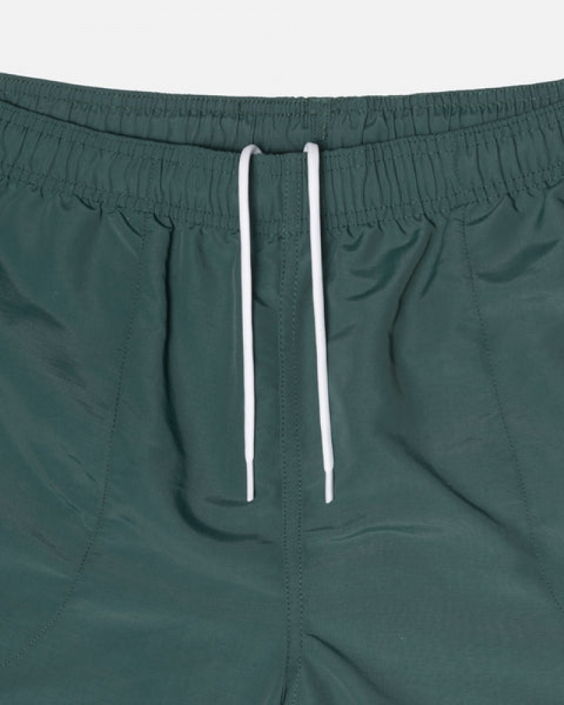 Men's Stussy Big Basic Water Short Swimwear Green Ireland | LPF-3403