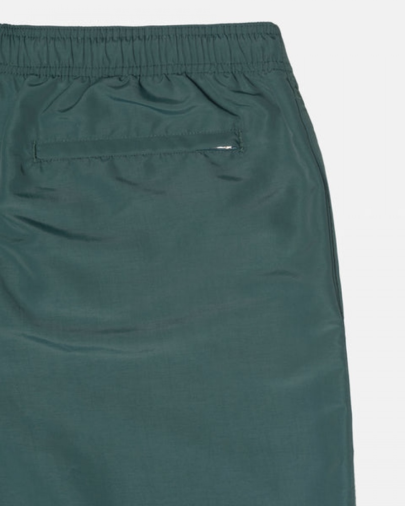 Men's Stussy Big Basic Water Short Swimwear Green Ireland | LPF-3403