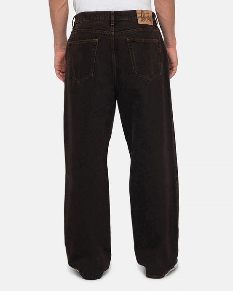 Men's Stussy Big Ol' Jean Denim Black Ireland | CND-4480