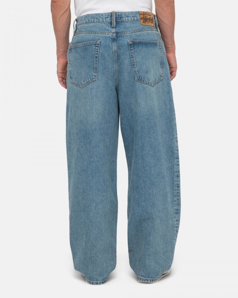 Men's Stussy Big Ol' Jean Denim Blue Ireland | SDA-5721