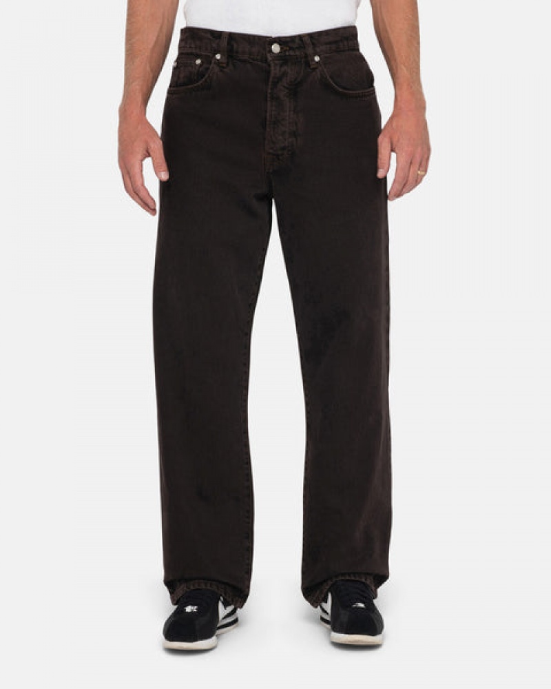 Men's Stussy Classic Jean Denim Pants Black Ireland | JHX-1755