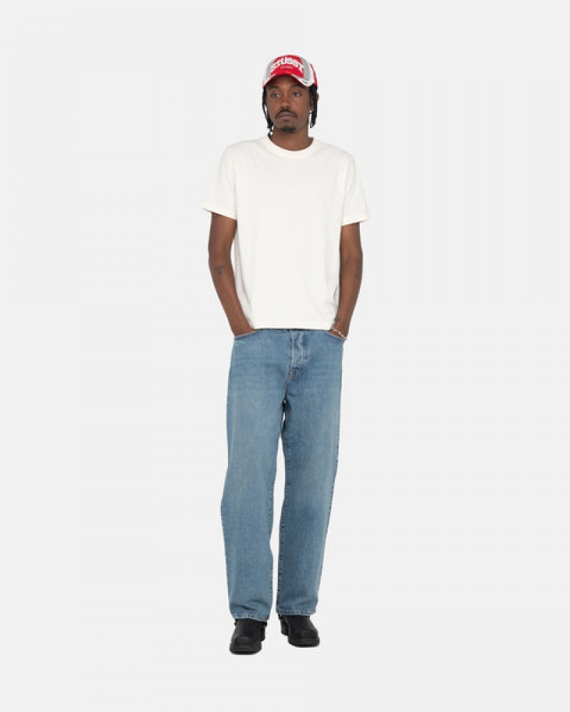 Men's Stussy Classic Jean Denim Pants Blue Ireland | UAW-7705