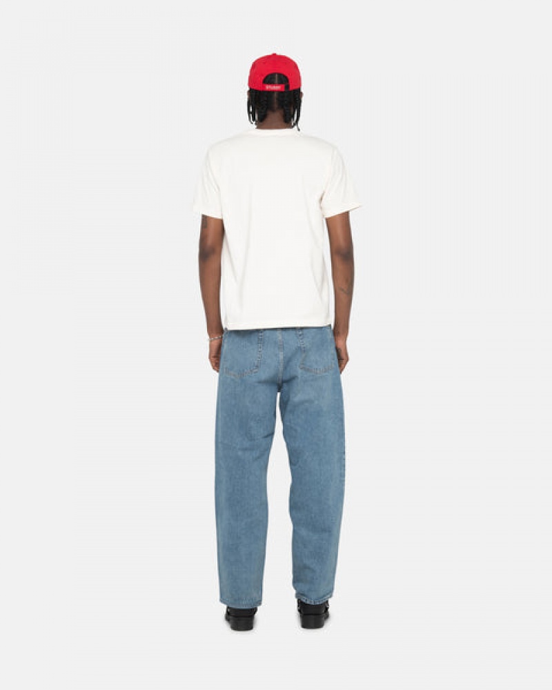 Men's Stussy Classic Jean Denim Pants Blue Ireland | UAW-7705