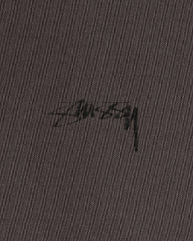 Men's Stussy Lazy Ls Tees Black Ireland | QFD-5202