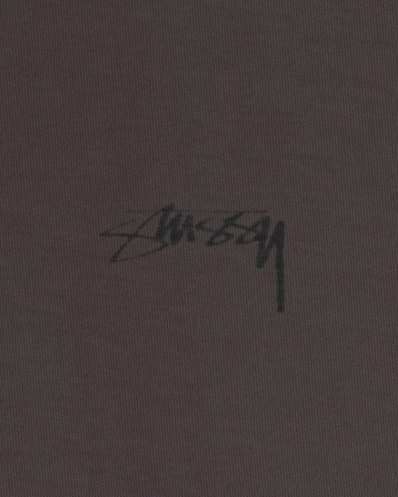 Men's Stussy Lazy Tee Tops Black Ireland | PCJ-8191