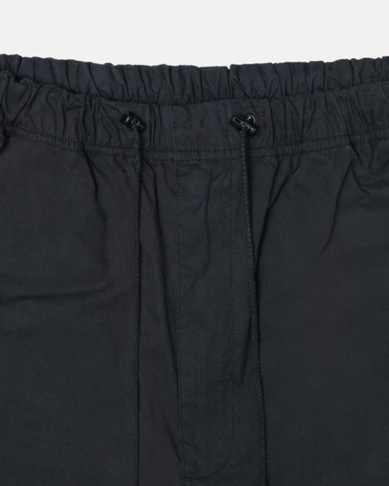 Men's Stussy Nyco Over Trousers Pants Black Ireland | IZV-8018