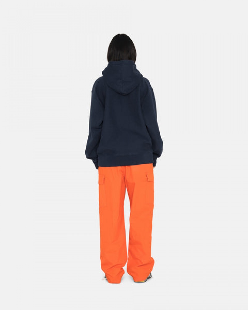 Men's Stussy Ripstop Cargo Beach Pants Orange Ireland | KWI-1101