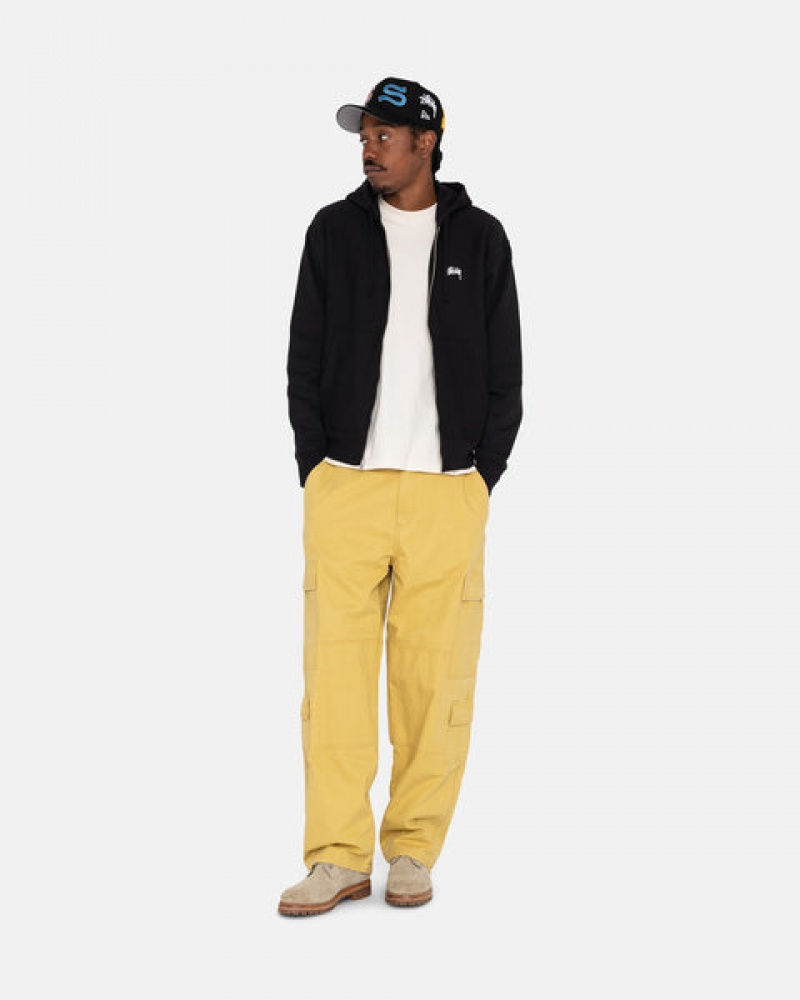 Men's Stussy Ripstop Surplus Cargo Pants Yellow Ireland | AWQ-6033