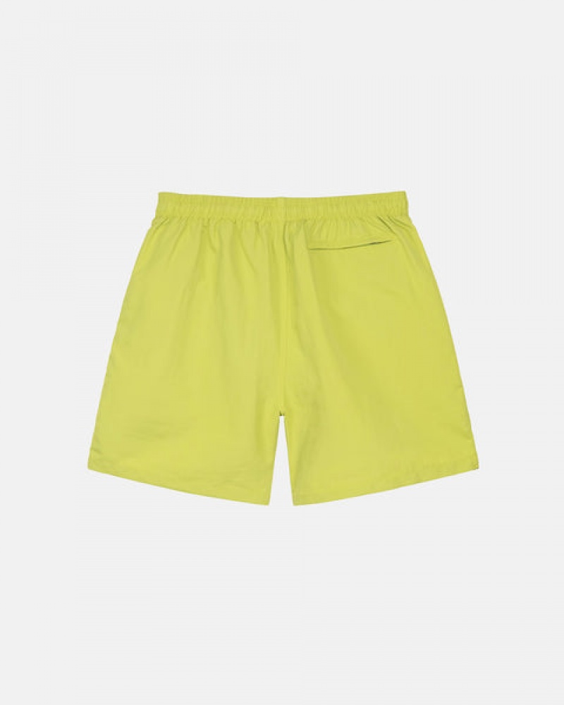 Men's Stussy Stock Water Short Swimwear Light Green Ireland | AIQ-4067