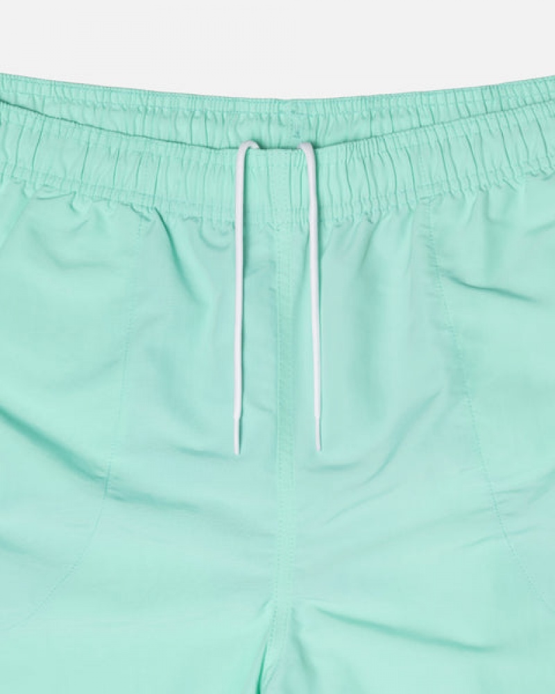 Men's Stussy Stock Water Short Swimwear Light Turquoise Ireland | YMJ-1232