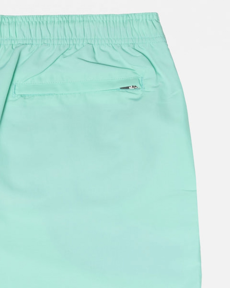 Men's Stussy Stock Water Short Swimwear Light Turquoise Ireland | YMJ-1232