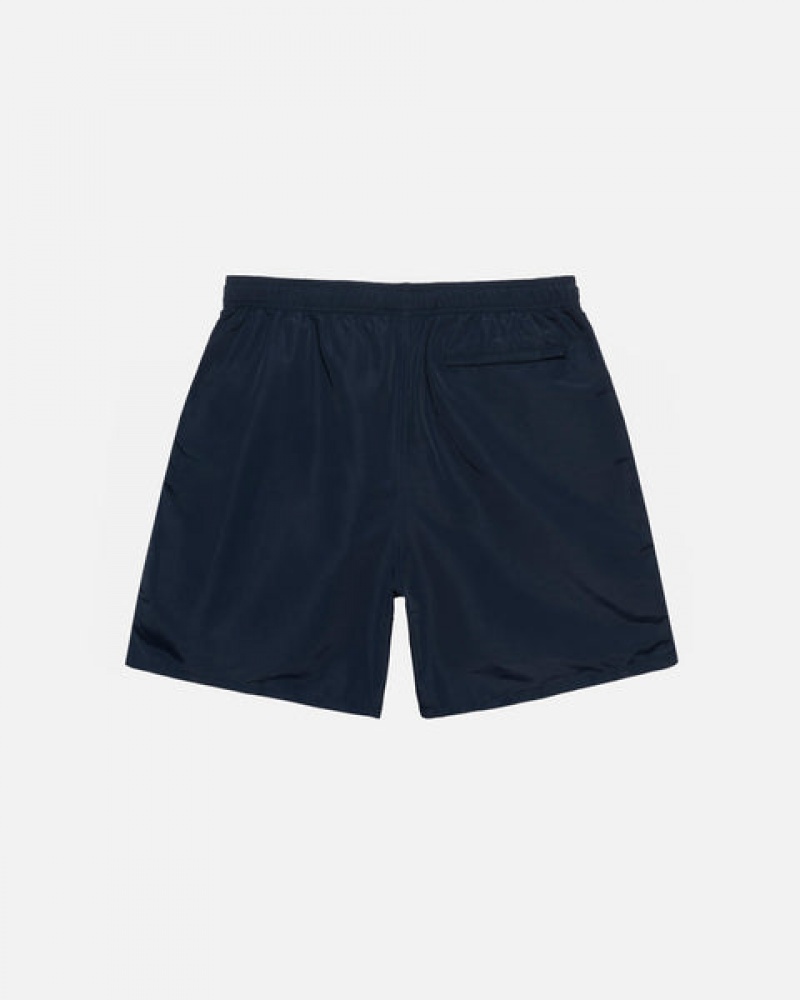 Men's Stussy Stock Water Short Swimwear Navy Ireland | YOZ-3572