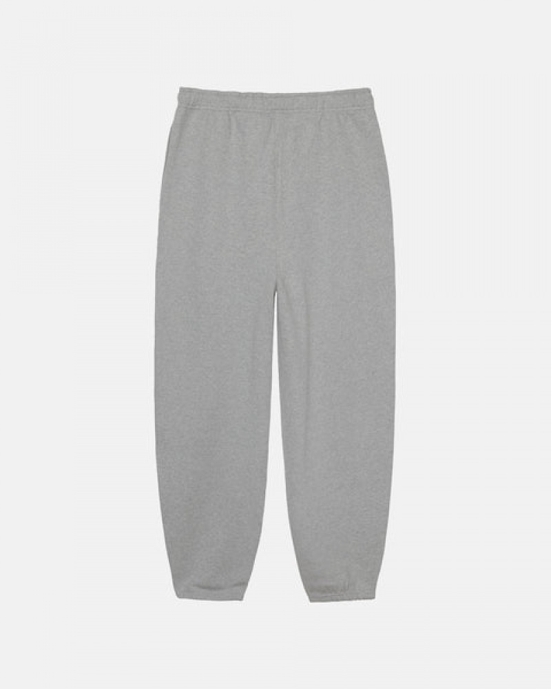 Men's Stussy Fleece Pant Sweatpants Dark Grey Ireland | LCB-4496