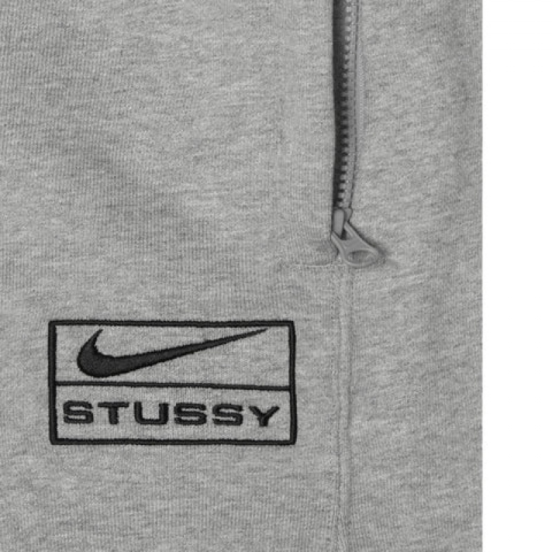 Men's Stussy Fleece Pant Sweatpants Dark Grey Ireland | LCB-4496