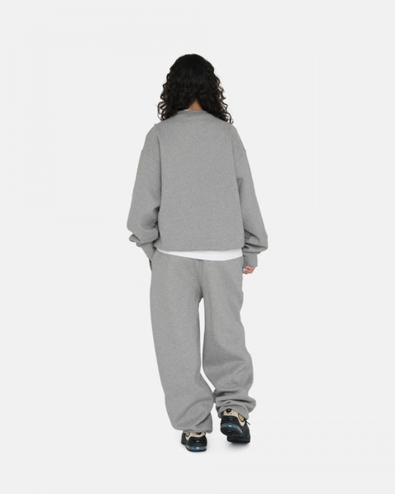 Men's Stussy Fleece Pant Sweatpants Dark Grey Ireland | LCB-4496