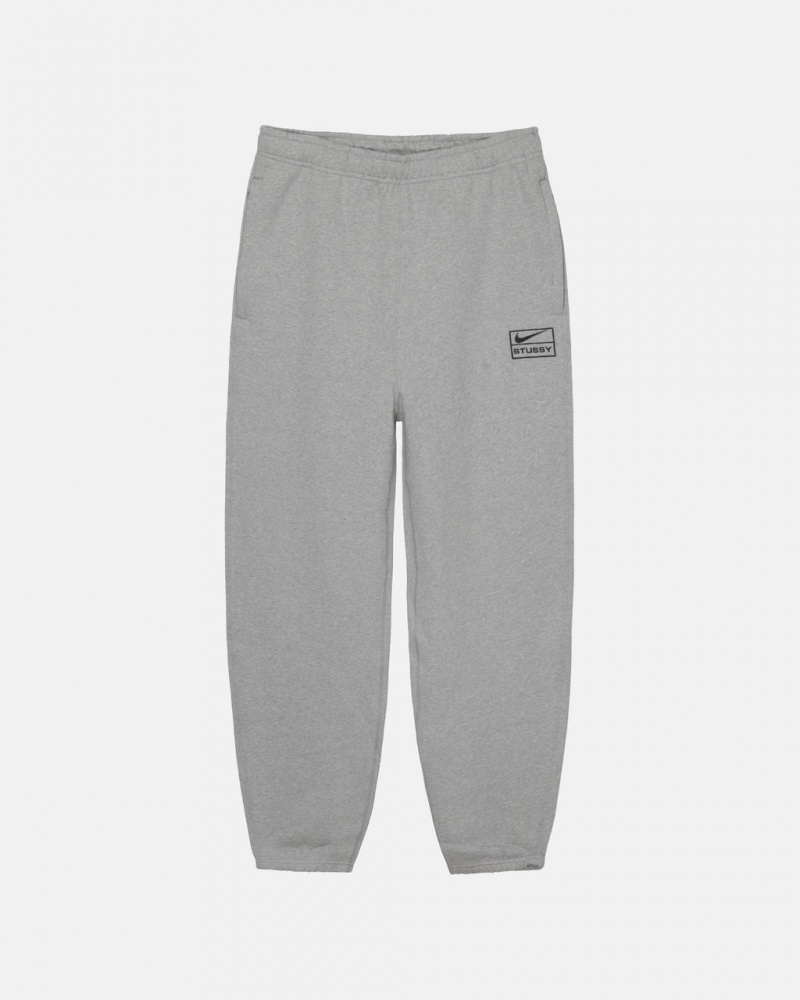 Men\'s Stussy Fleece Pant Sweatpants Dark Grey Ireland | LCB-4496