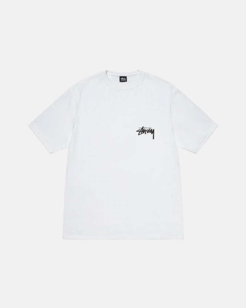 Men's Stussy Suits Tees White Ireland | CUK-0795