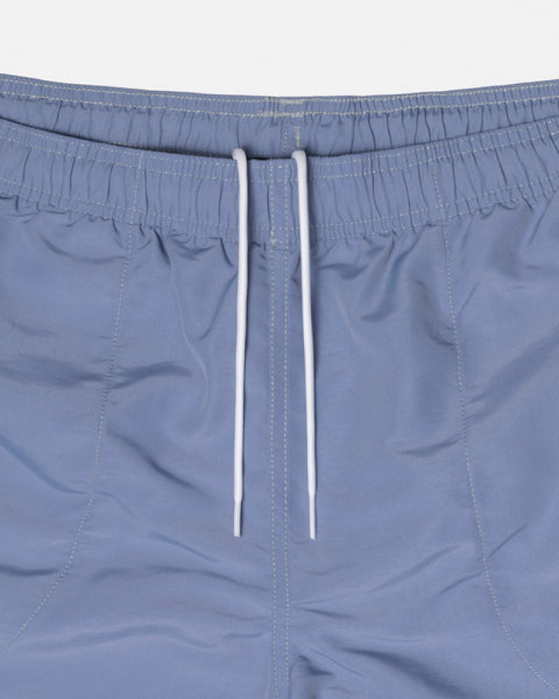 Men's Stussy Surfman Patch Water Short Swimwear Blue Ireland | PUS-9386