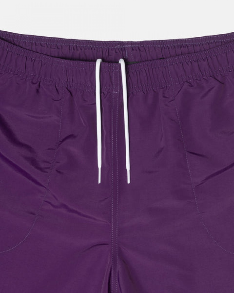 Women's Stussy Big Basic Water Short Swimwear Fuchsia Ireland | QMP-2923