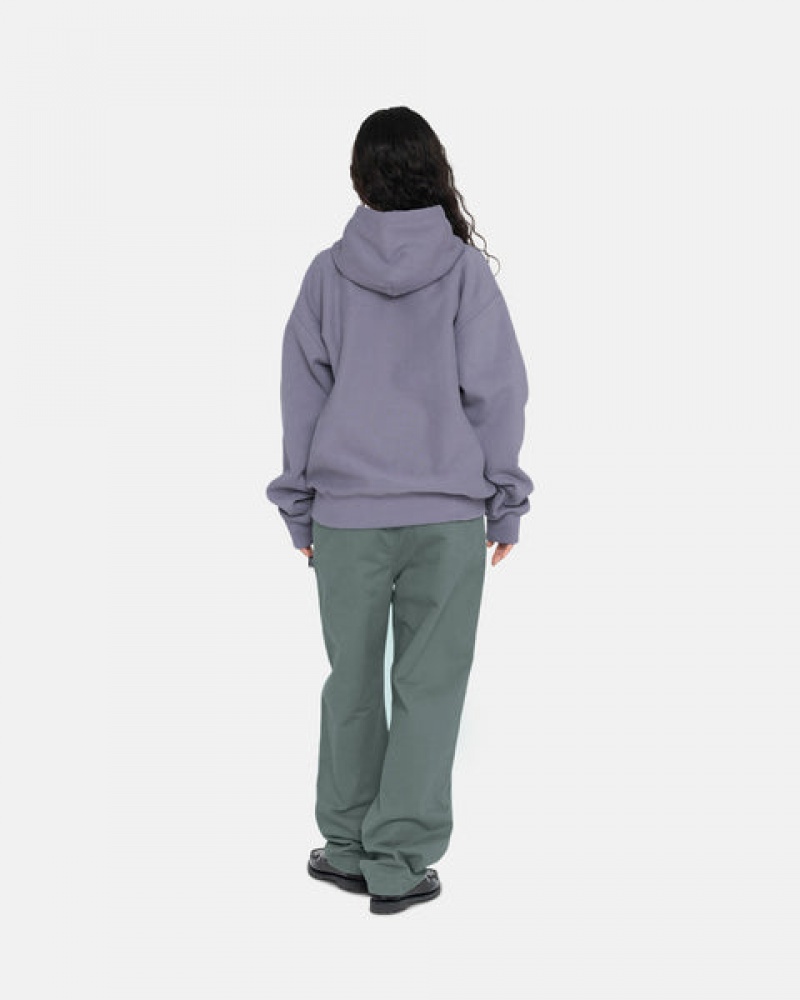 Women's Stussy Brushed Beach Pants Green Ireland | EYQ-1491