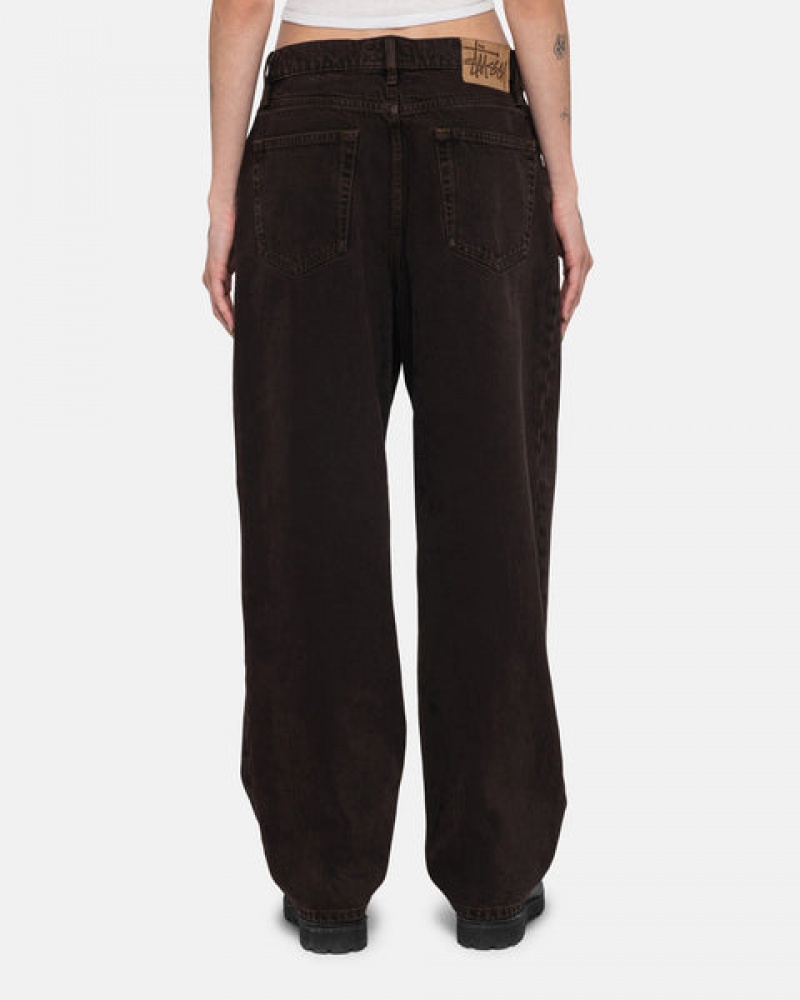 Women's Stussy Classic Jean Denim Pants Black Ireland | YNV-5927