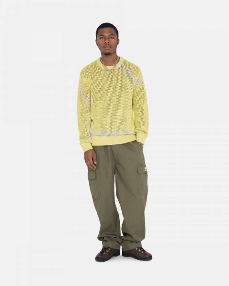 Women's Stussy Ripstop Cargo Beach Pants Olive Ireland | WAS-3466