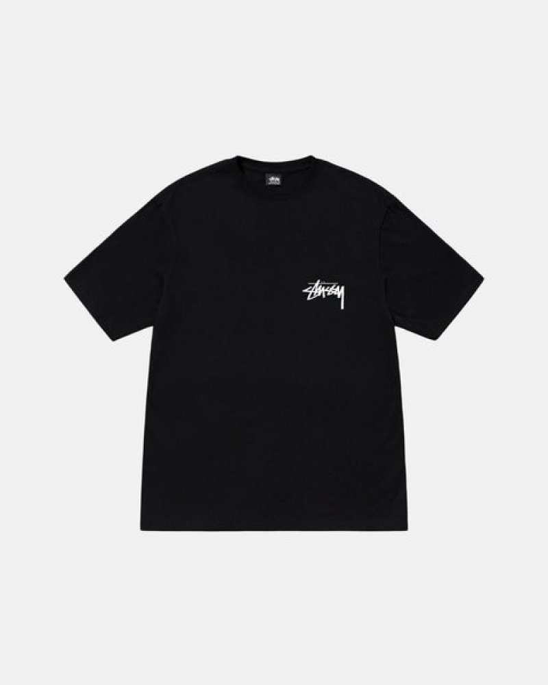 Women's Stussy Suits Tees Black Ireland | RQF-2044