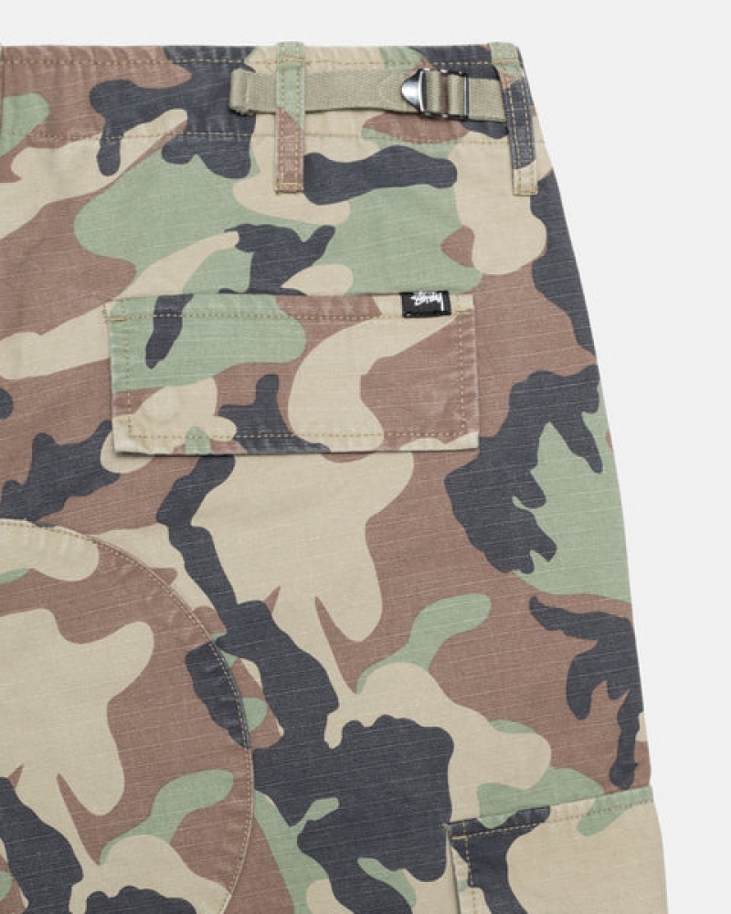 Women's Stussy Surplus Cargo Ripstop Pants Camo Ireland | EWV-1199