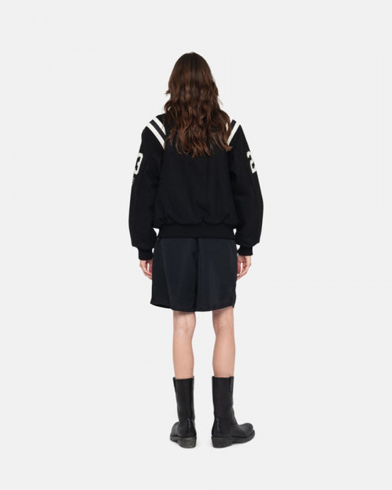 Women's Stussy Water Short Big Basic Shorts Black Ireland | FKQ-6639