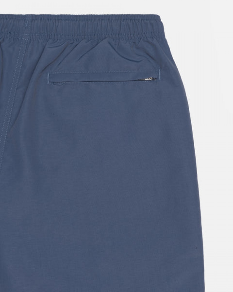 Women's Stussy Water Short Big Basic Shorts Navy Ireland | LVY-7439