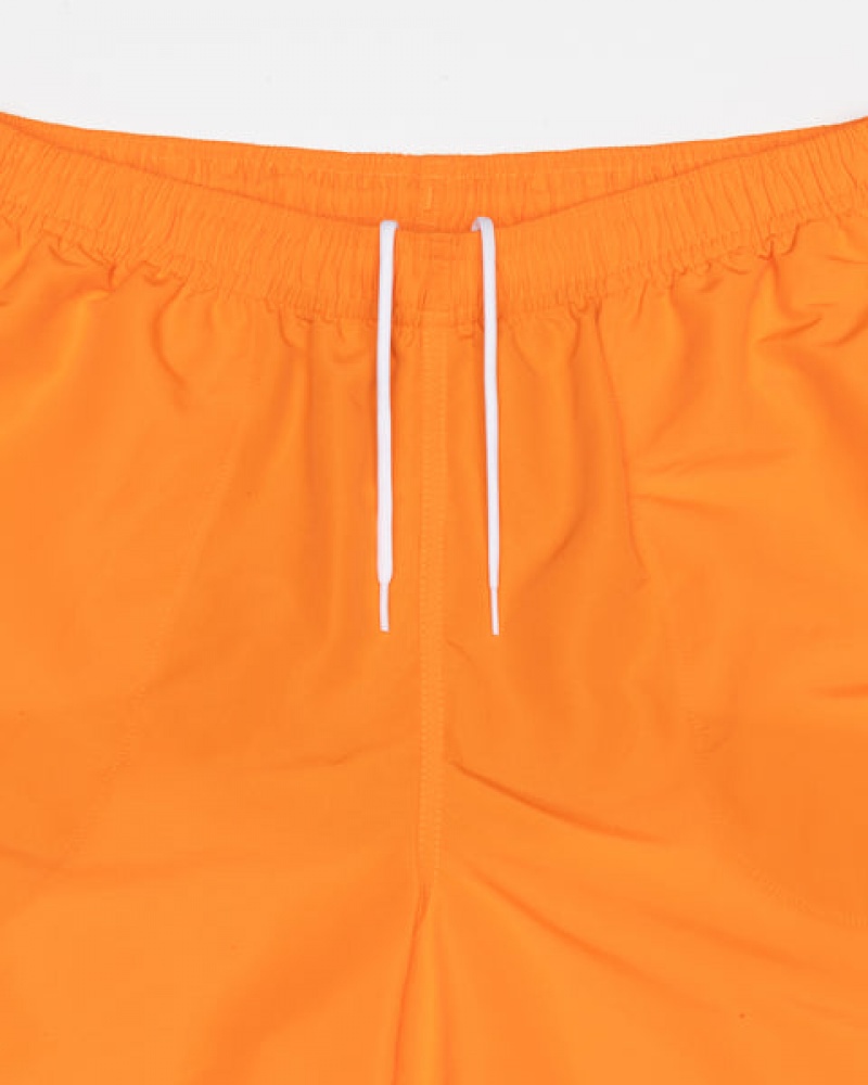 Women's Stussy Water Short Big Basic Shorts Orange Ireland | PRH-2774