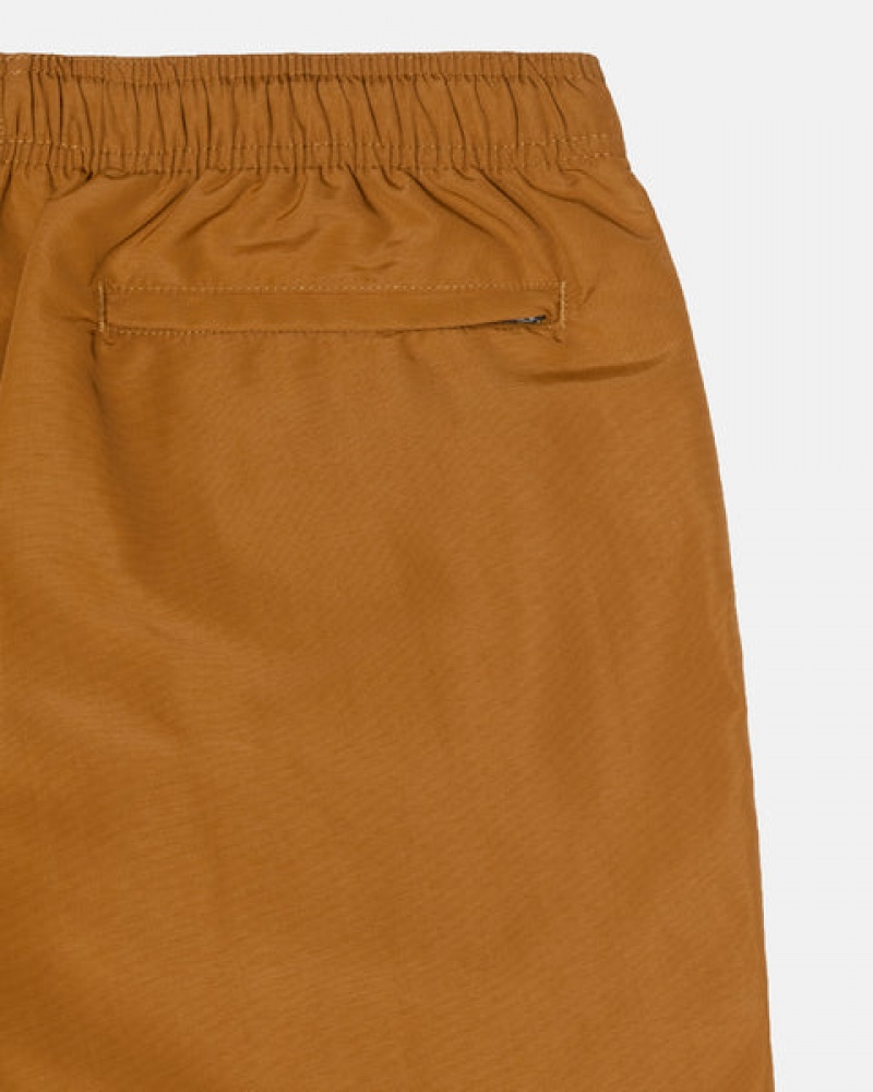 Women's Stussy Water Short Stock Shorts Brown Ireland | EQJ-9659