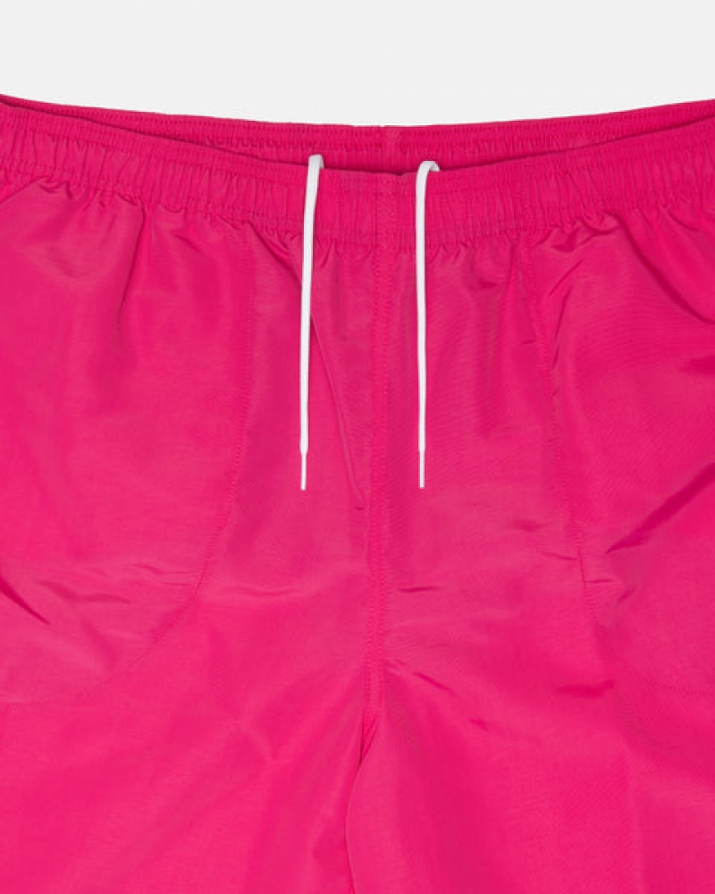 Women's Stussy Water Short Stock Shorts Pink Ireland | EDJ-8347