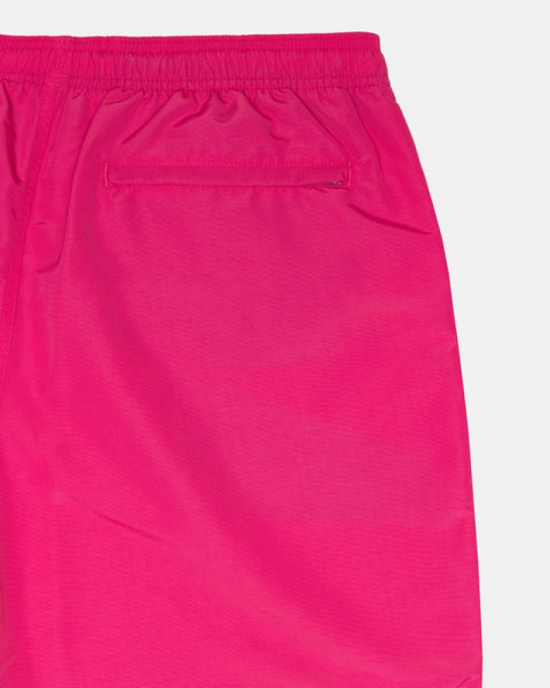 Women's Stussy Water Short Stock Shorts Pink Ireland | EDJ-8347