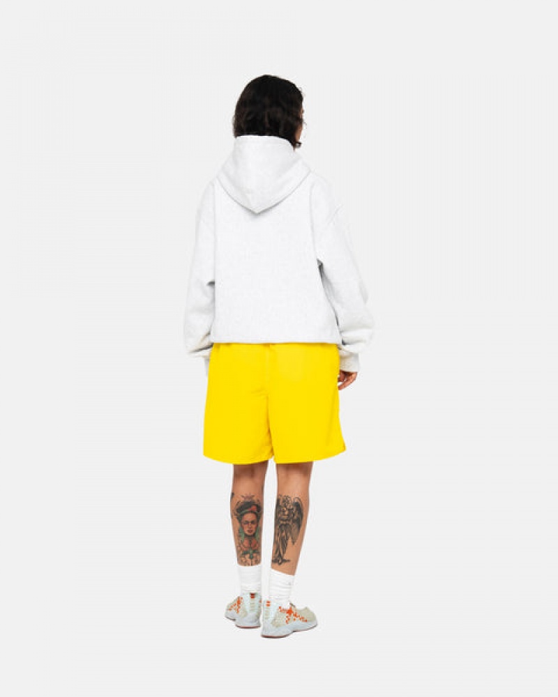 Women's Stussy Water Short Stock Shorts Yellow Ireland | YQL-9260